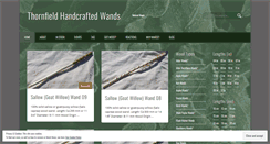 Desktop Screenshot of handcrafted-wands.co.uk