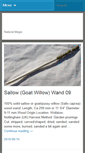 Mobile Screenshot of handcrafted-wands.co.uk